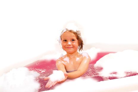 Skumbad med Bubbles