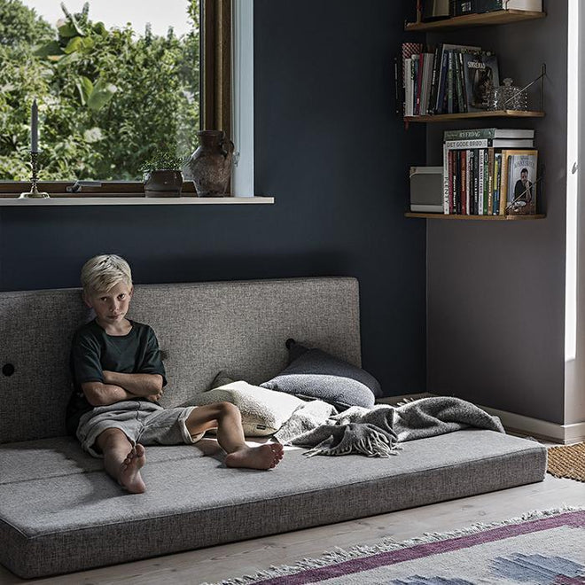 Vikmadrass XL i Multigrå