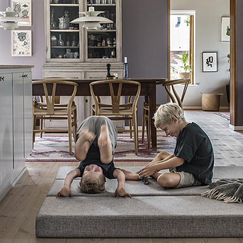 Vikmadrass XL i Multigrå