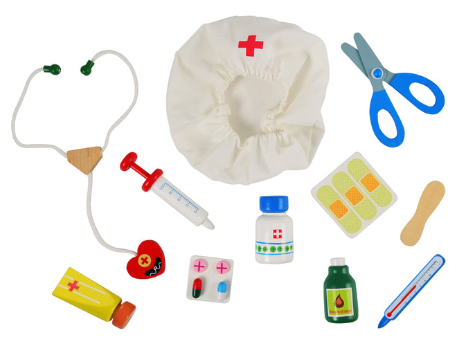 Medicintaske med tilbehør