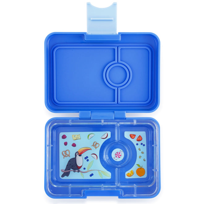 Yumbox Mini Lunchboks med 3 rum - Jodphur Blå (Levering: Uge 6)