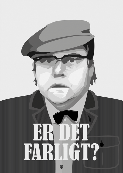 Er det farlig? plakat, S (29,7x42, A3)