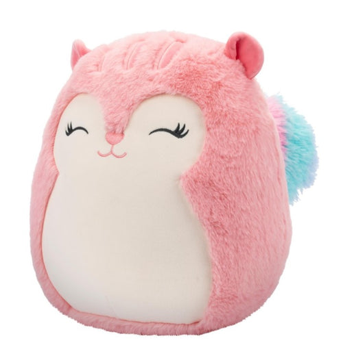 Squishmallows - 30 cm P19 Fuzz-A-Mallows - Squirrel Amina (Ultra Rare)