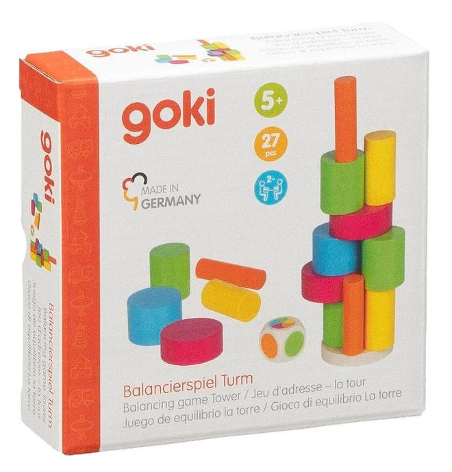 Goki Multicolor Balance Tower Game