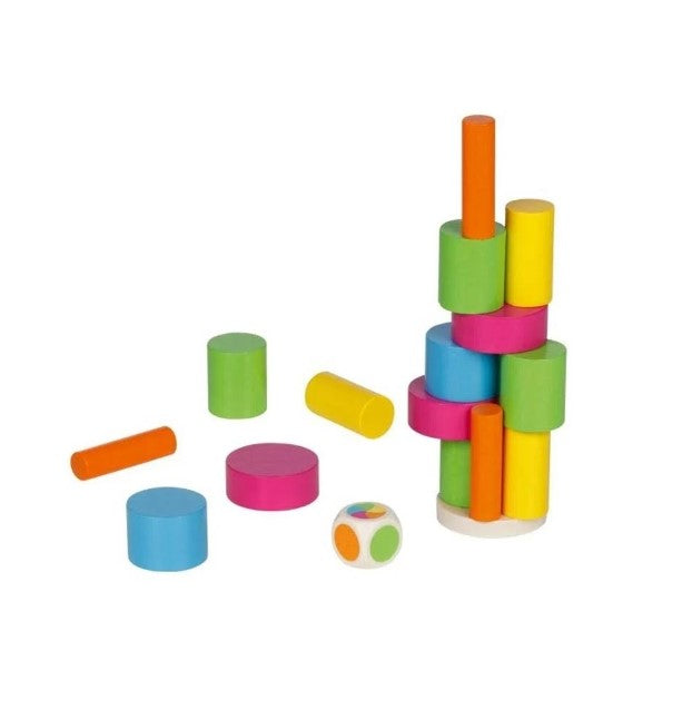 Goki Multicolor Balance Tower Game