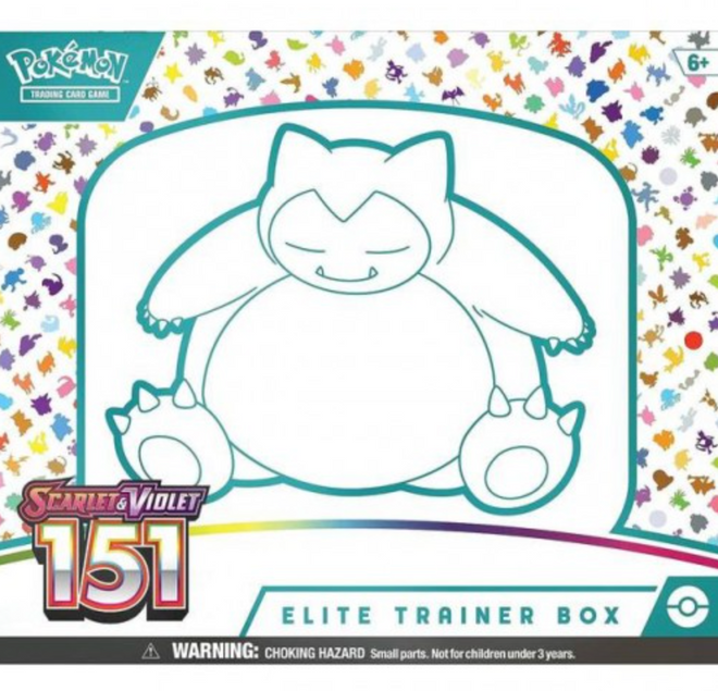 Pokemon Elite Trainer Box Scarlet & Violet 151
