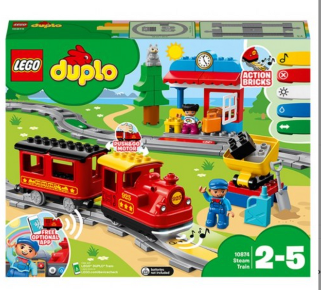 LEGO DUPLO Damptog 10874