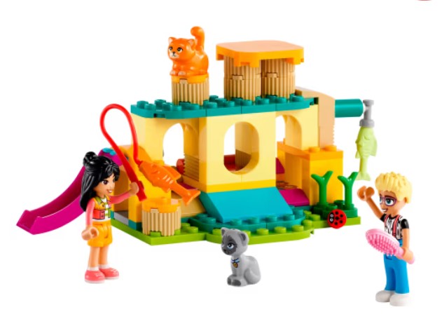 LEGO® Friends Adventure på kattelekeplassen