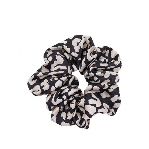 Sort Leopard Scrunchie - Bow's by Stær