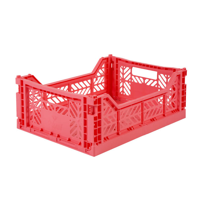 Vikbox, mørkerosa - Medium