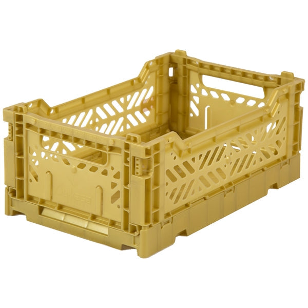 Vikbox, guld - Mellem