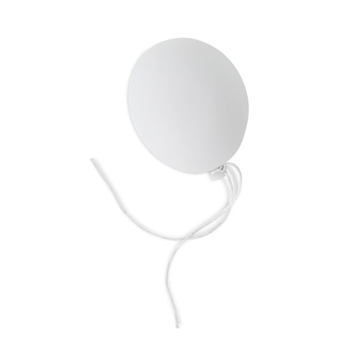 Væglampe ballon touch, lille - grå