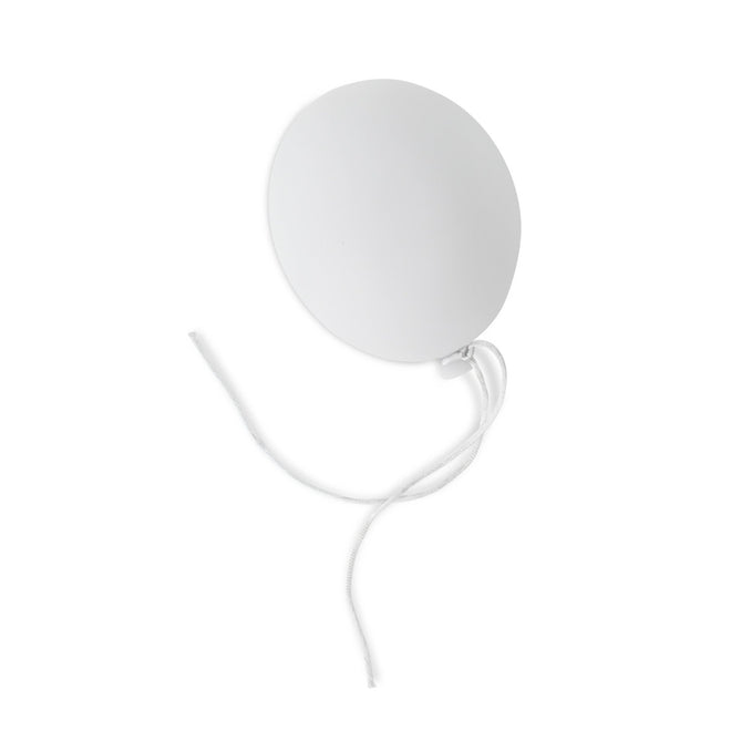 Væglampe ballon touch, lille - grå