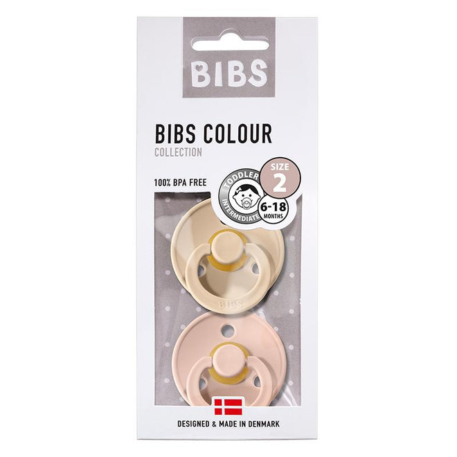 Bibs sutteflasker 2-pak - Vanilje / Blush