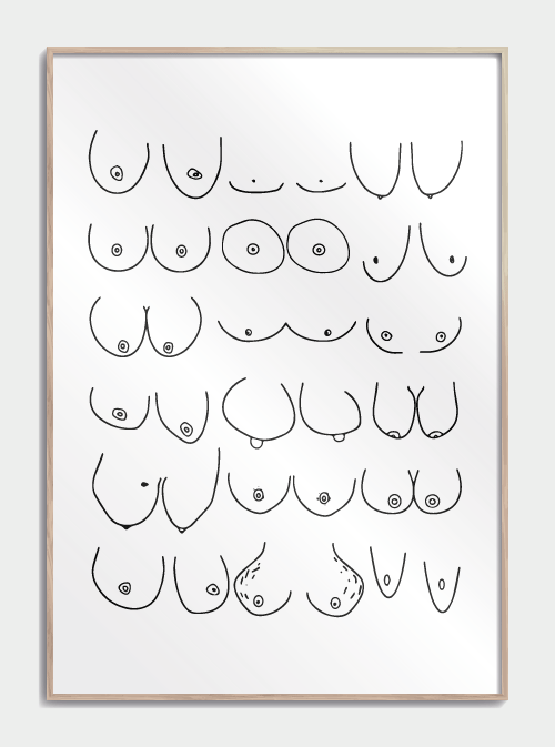 Boobies Plakat Nr. 1, M (50x70, B2)