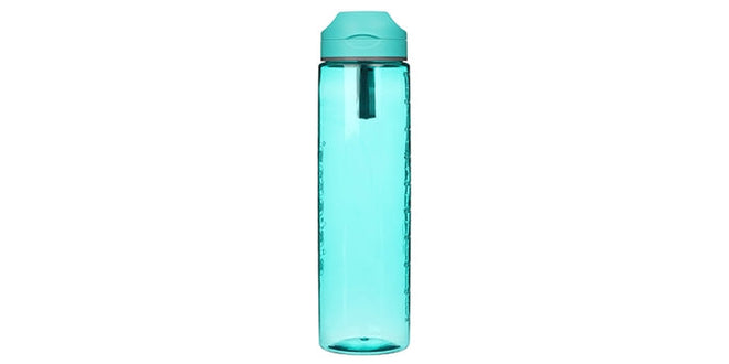 Måleflaske for Drikke - Blågrønn (1 liter)