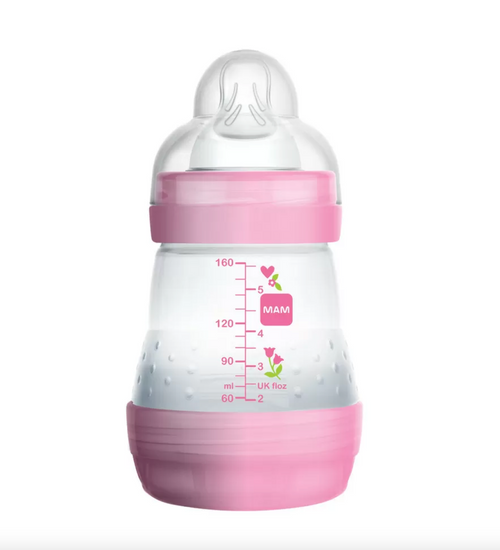 Enkel Start Anti-Kolikk Flaske 160ml - Rosa