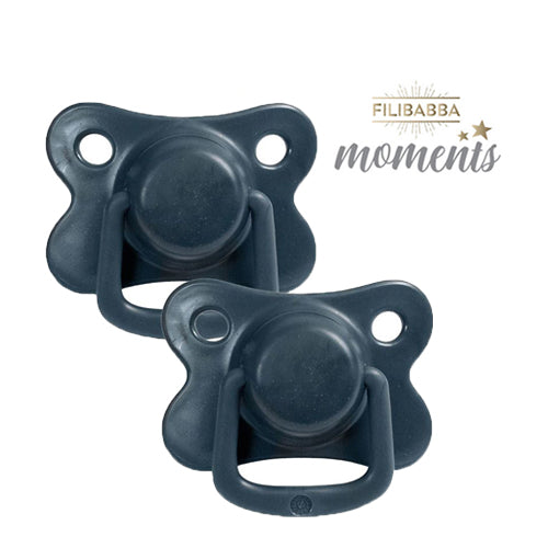 Nappar 2-pak, +6 måneder - Mørkeblå