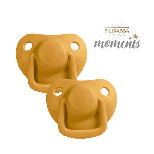 Nappar 2-pak, 0-6 måneder - Gylden Sennep