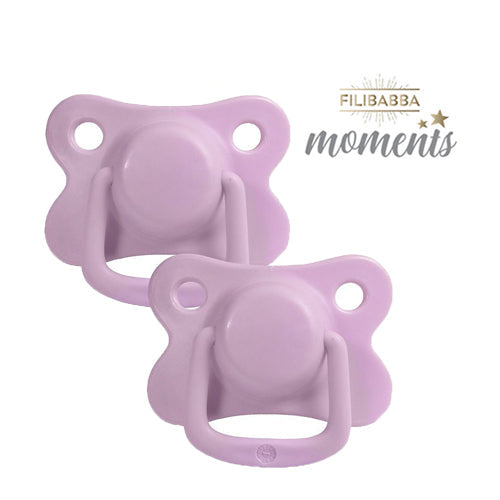 Nappar 2-pak, +6 måneder - Lys Lavendel