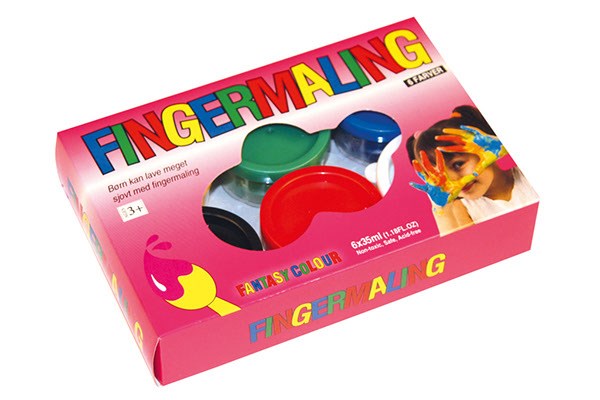 Fingerfarvning