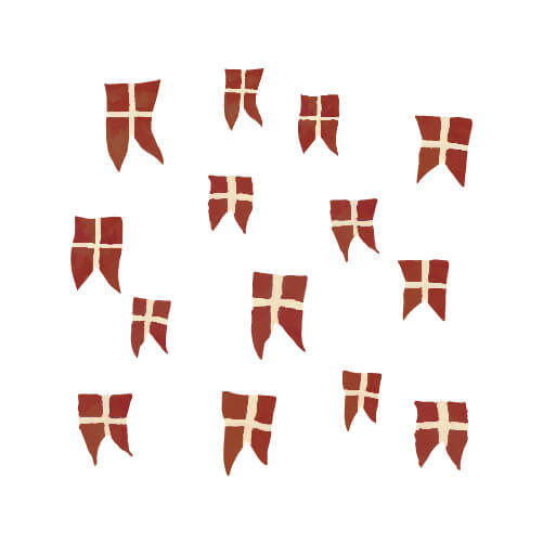 Vægfortællinger - Det Danske Flag