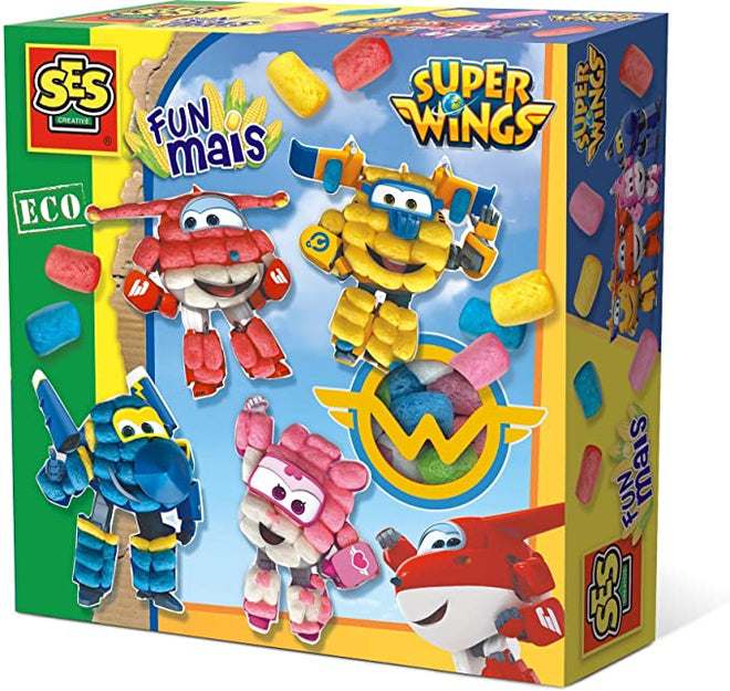 Super Wings Lekemais - Kreativ Byggesett for Barn