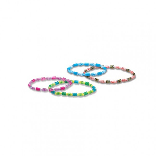 Perler af genbrugspapir