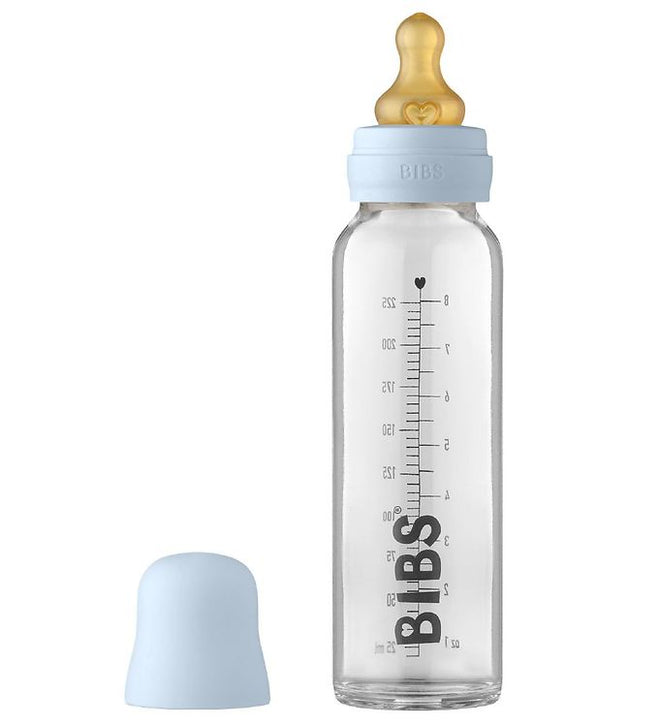 Komplett Nappflaskesett - Babyblå (225 ml)