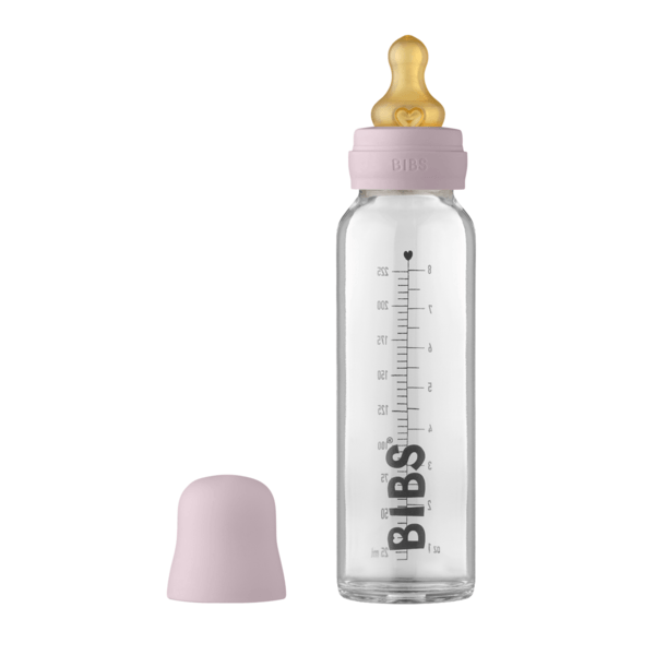 Komplett Nappflaskesett - Dusky Lilac (225 ml)
