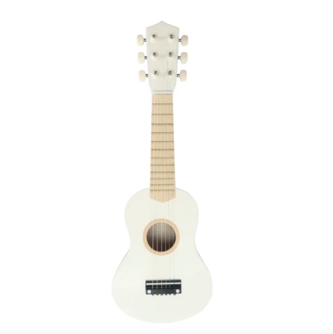 Beige Akustisk Gitar