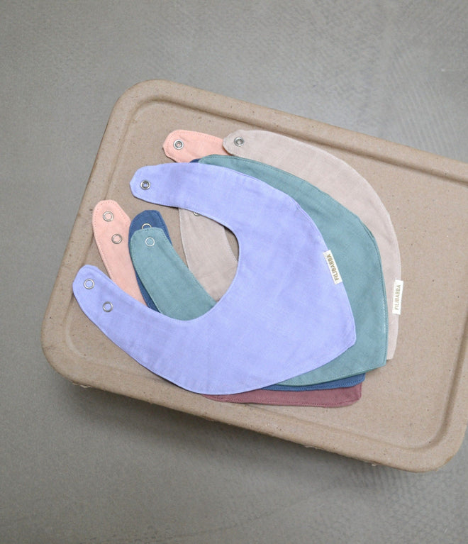 Mosegrønn Muslin Smekke