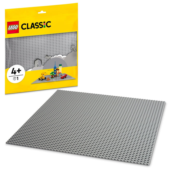 Lego Byggeplate - Grå (48 x 48 Knotter)