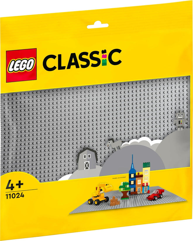 Lego Byggeplate - Grå (48 x 48 Knotter)