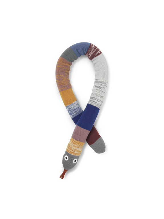 Mini Orm Kosedyr - Støvete Regnbue