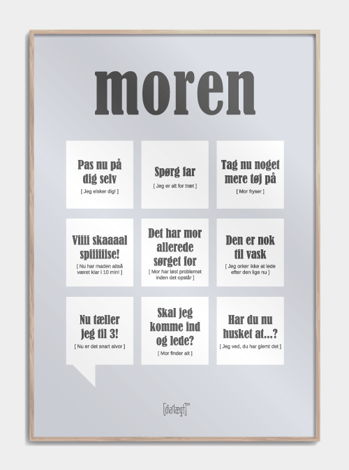 Mamma Plakat, M (50x70, B2)