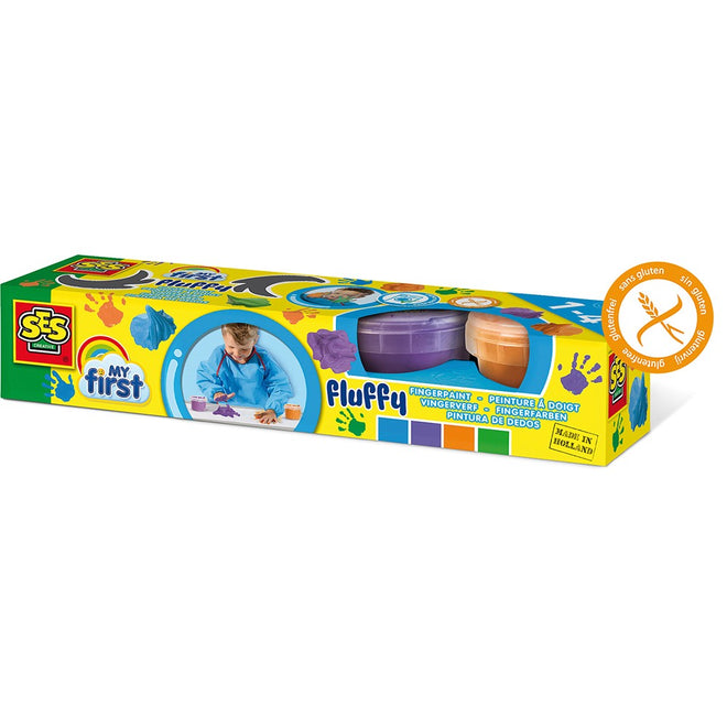Min første fingerfarve mousse