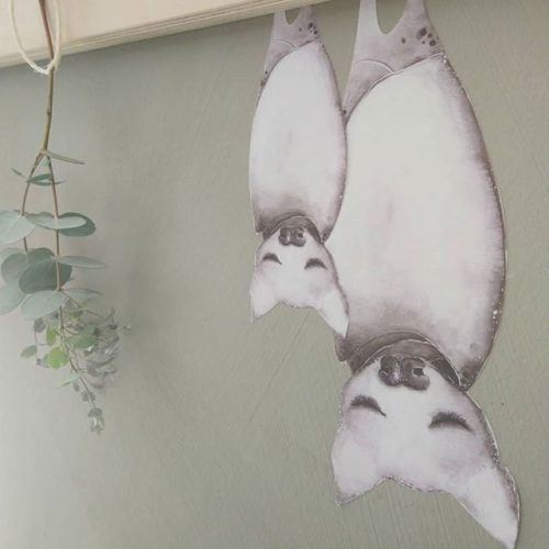 Wallstories - Lille Fladdermus Olivia