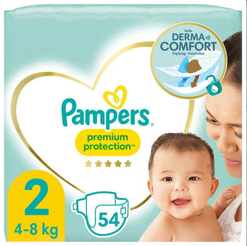 Pampers Nyfødtbleie Størrelse 2