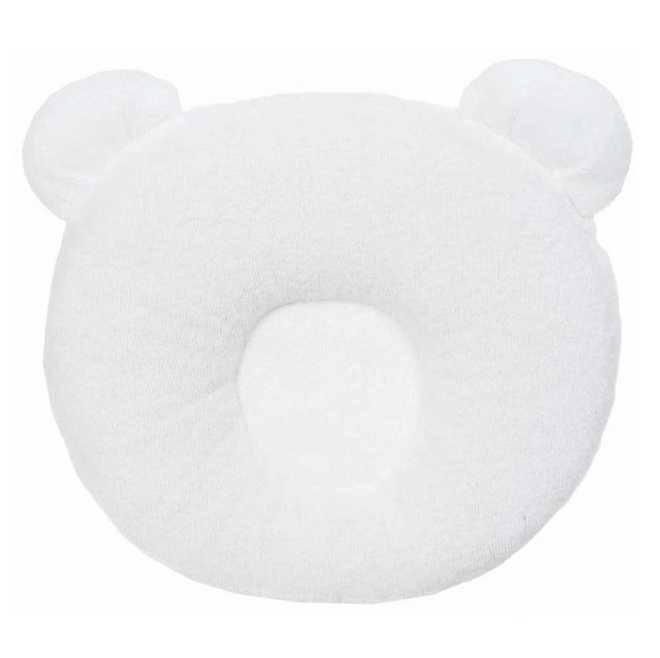 Panda babyhovedpude - Hvid