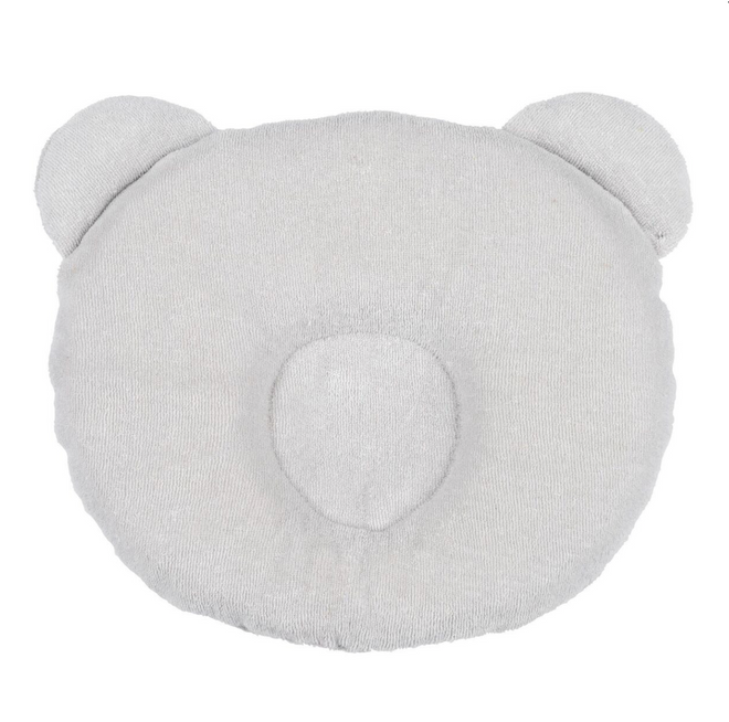 Panda babypude - Lys grå