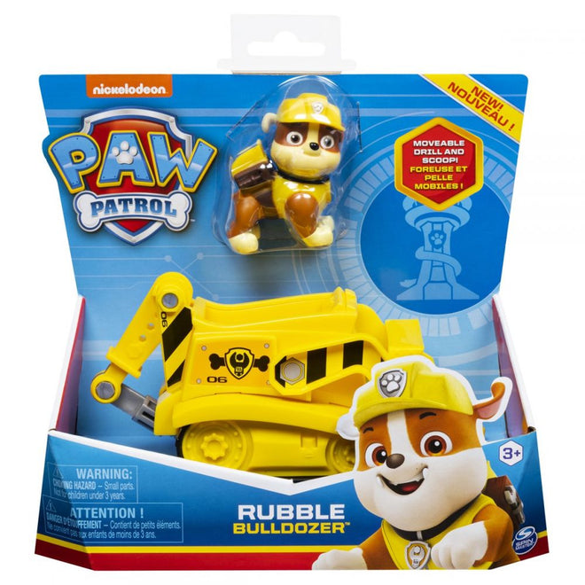 Paw Patrol Kjøretøy - Rubble og Bulldoser