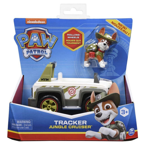 Paw Patrol Kjøretøy - Tracker og Jungelcruiser
