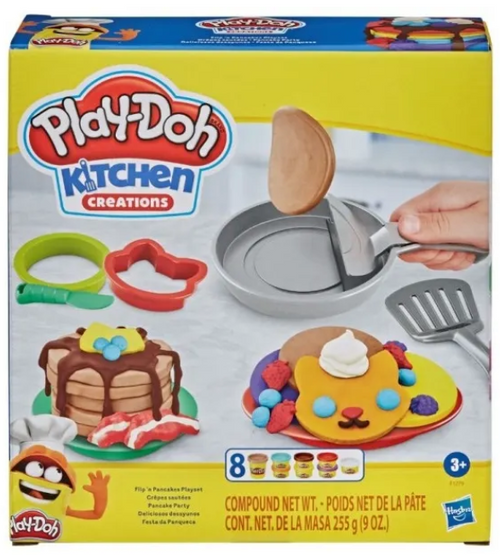 Play-Doh Flip 'n Pancakes Kitchen Creations Lekesett