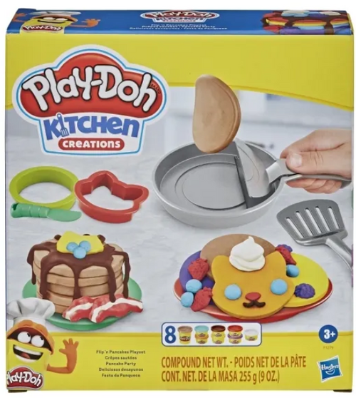 Play-Doh Flip 'n Pancakes Kitchen Creations Lekesett