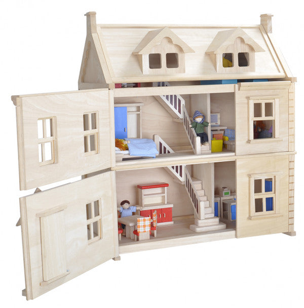 Victoriansk dukkehus - Plan Toys