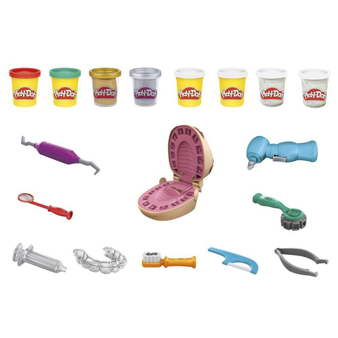 Play-Doh - Borre og Fyll Tannlegelekset