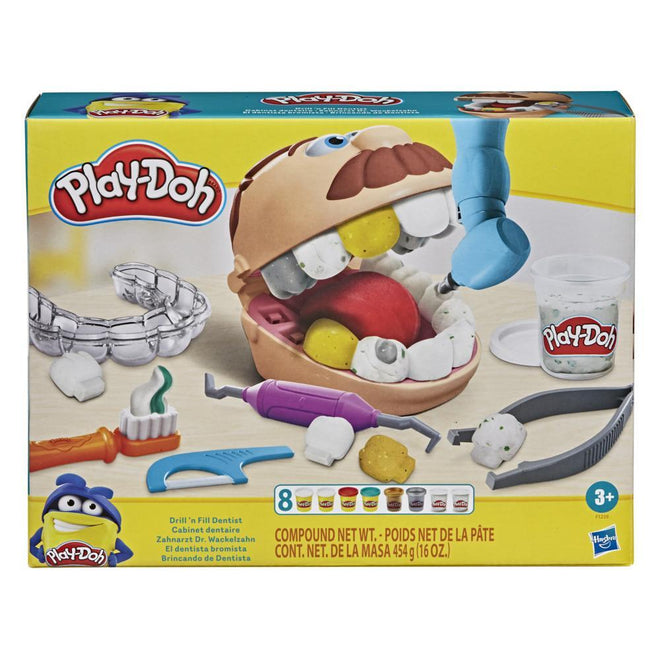 Play-Doh - Borre og Fyll Tannlegelekset