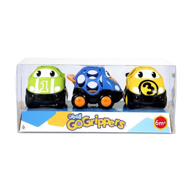 Oball Go Grippers Racerbiler, 3-pakning