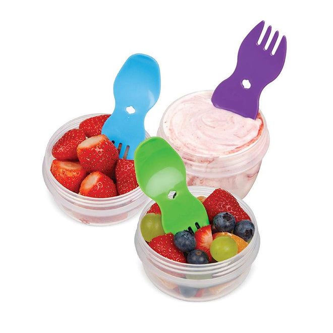 Spork to-go bestik sæt, 6 stk.